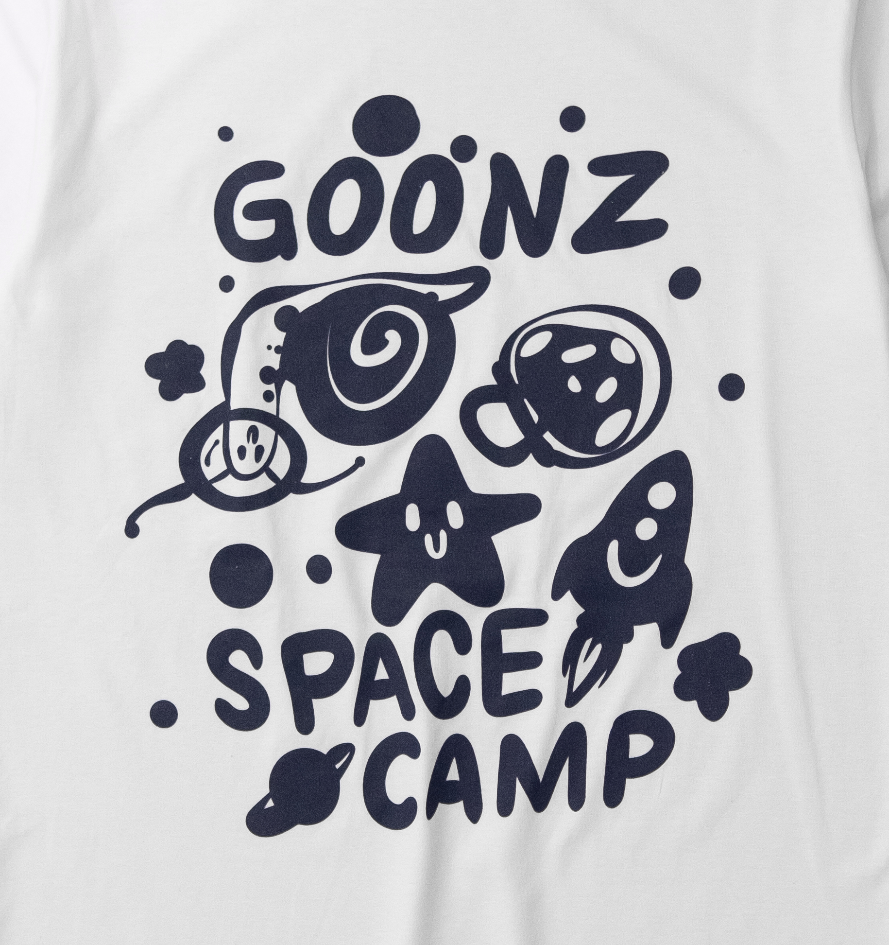 Goonz Space Camp White Tee