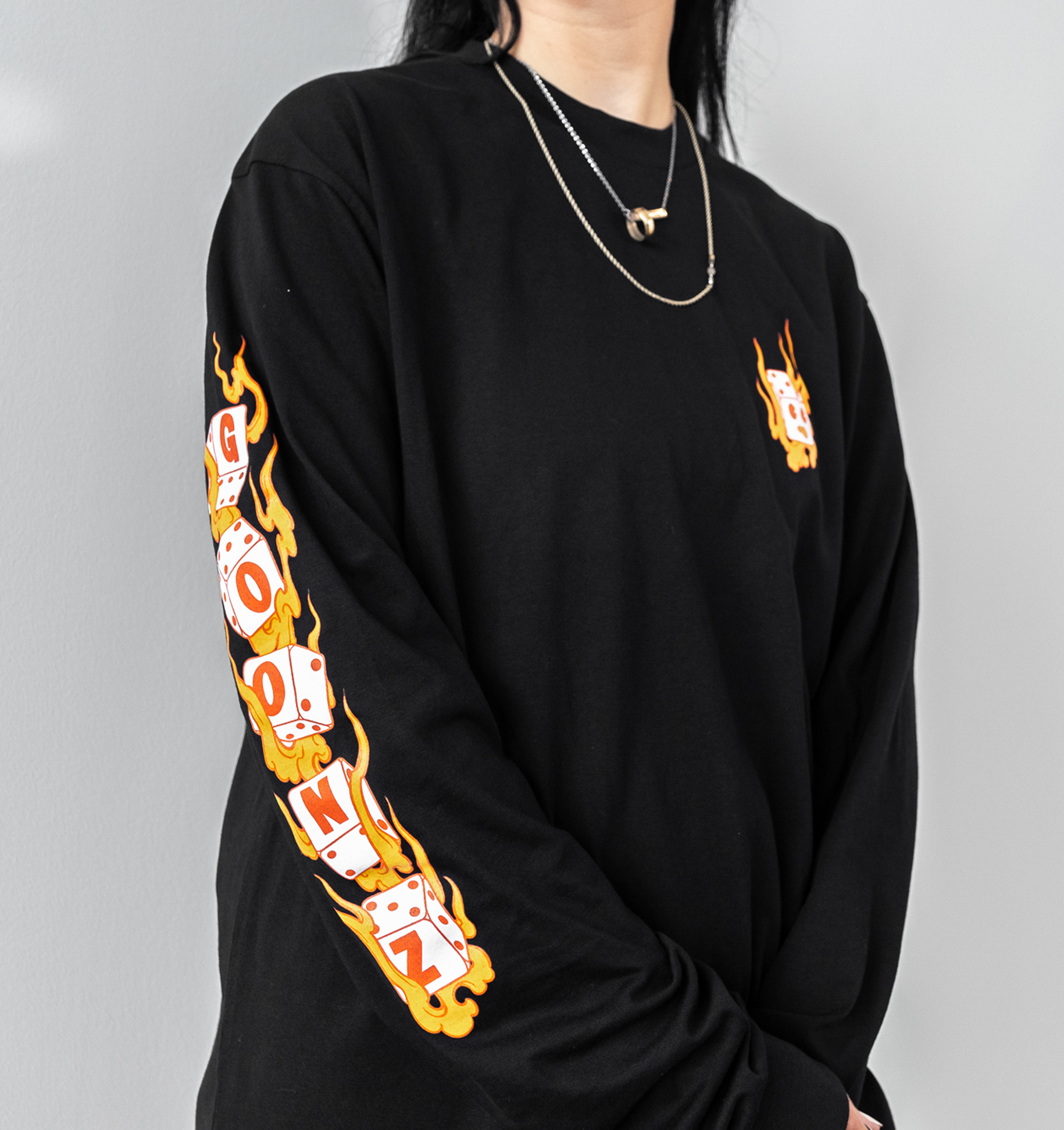 Dice Flames Long Sleeve (Holders Exclusive)