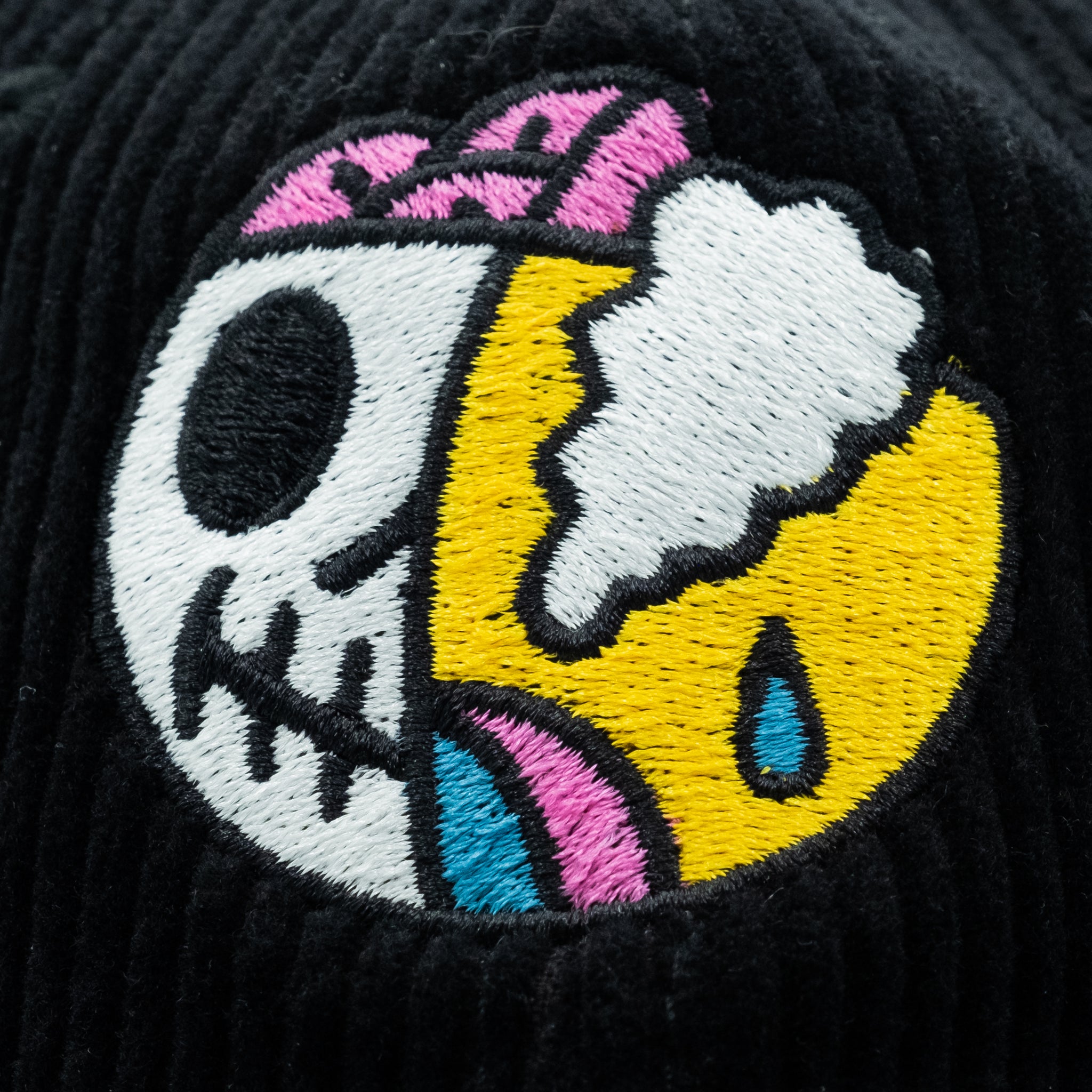 DG Logo Corduroy Hat - Black